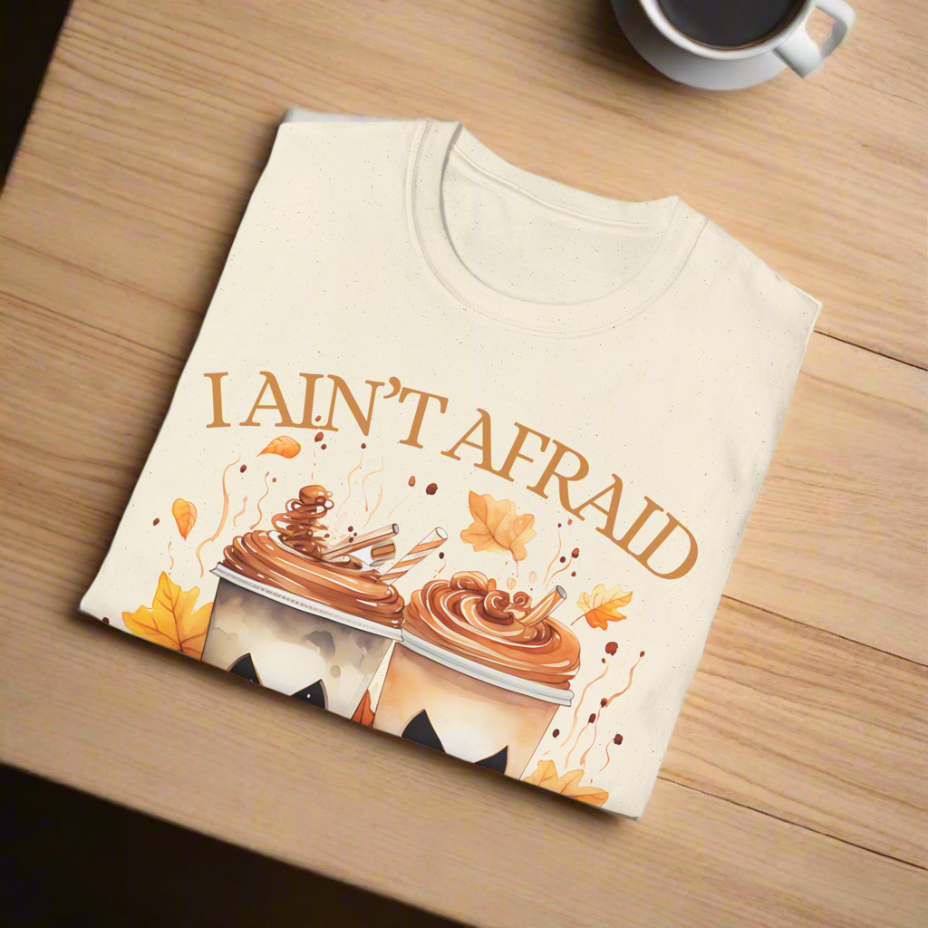 Halloween Coffee Lover Pumpkin Season T-Shirt,