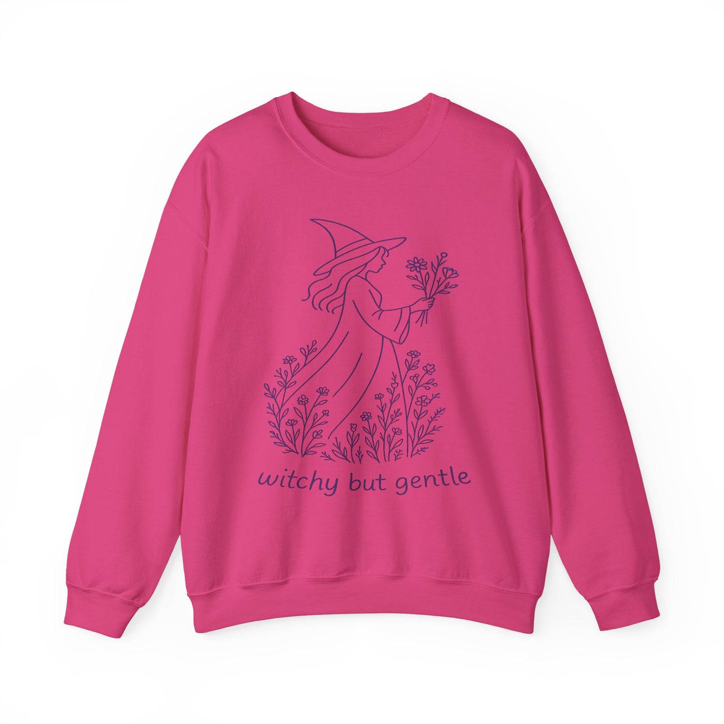 Witchy But Gentle Cozy Sweatshirt Gift for Witch Lovers