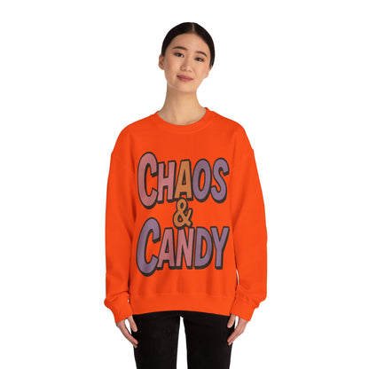 Chaos & Candy Fun Unisex Crewneck Sweatshirt