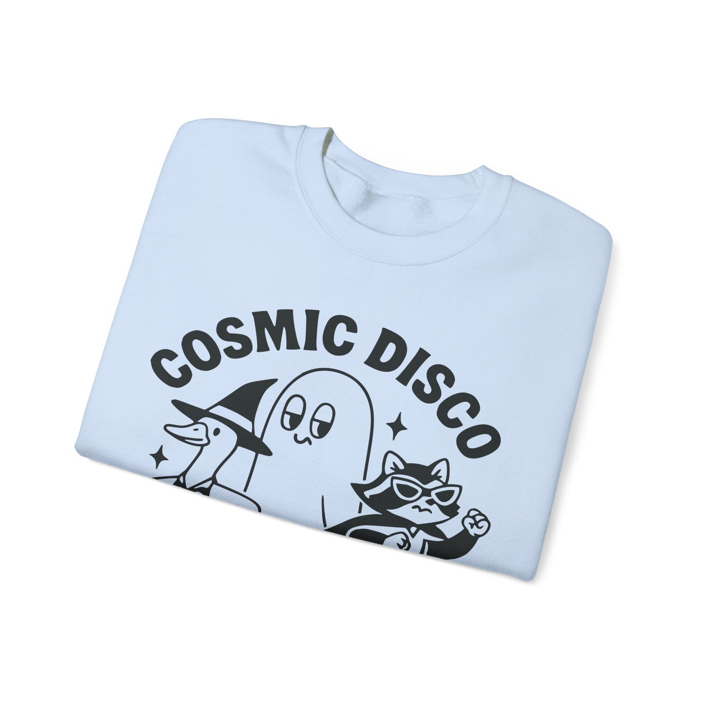 Cosmic Disco Vintage Style  Crew Sweatshirt