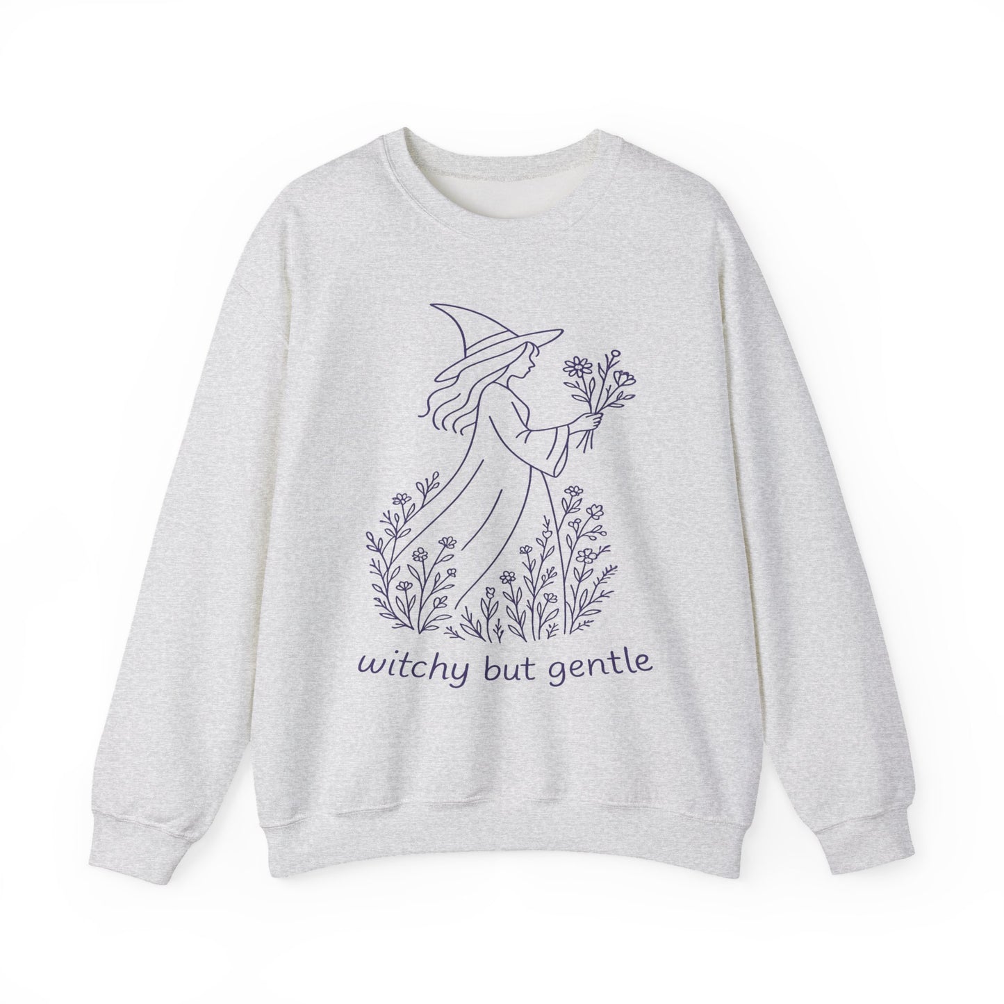 Witchy But Gentle Cozy Sweatshirt Gift for Witch Lovers