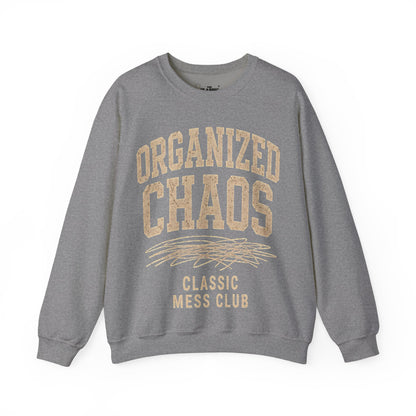 Chaos Culture Comfy Varsity Unisex Crewneck Sweatshirt