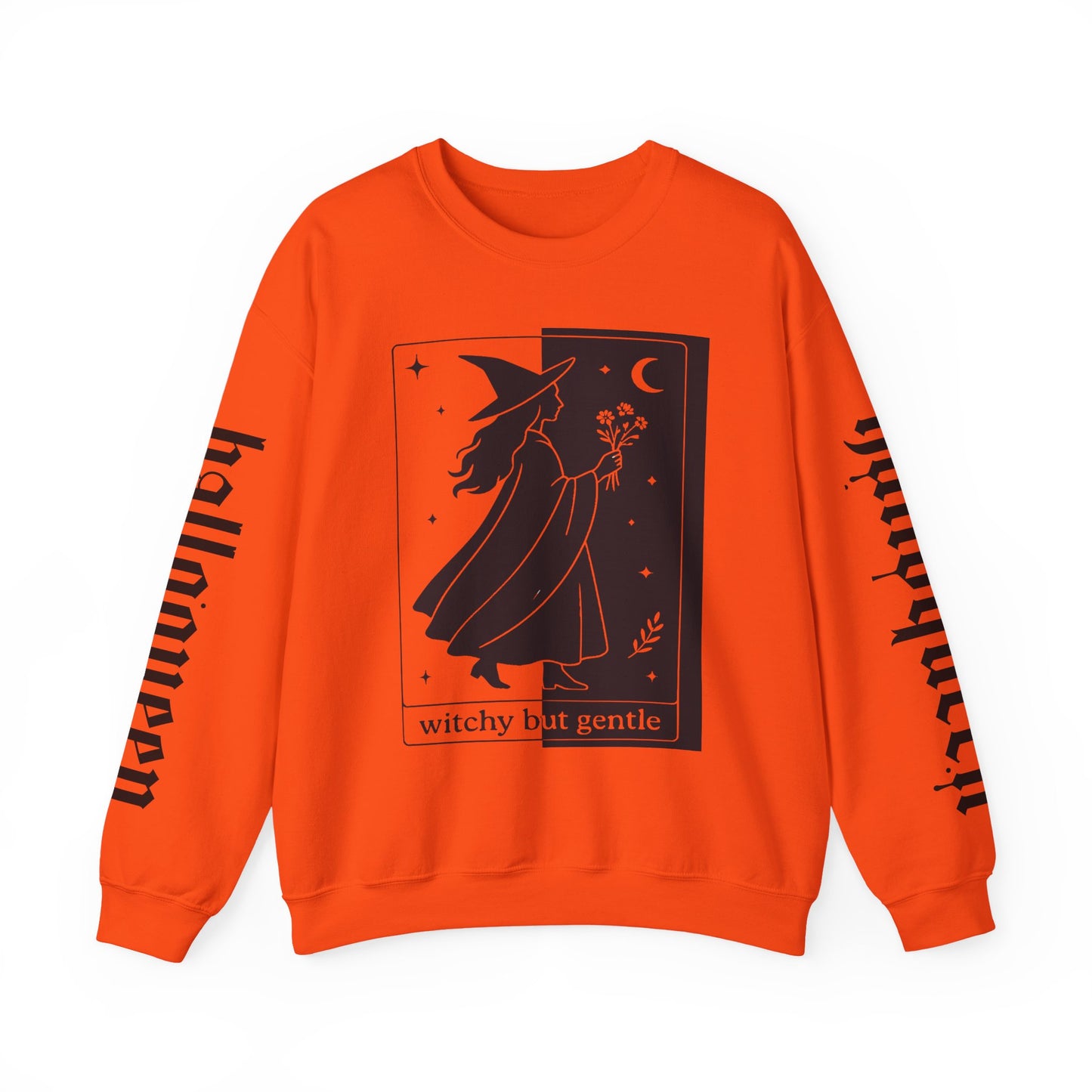 Witchy Vibes Halloween Cozy Fall Apparel Unisex Sweatshirt