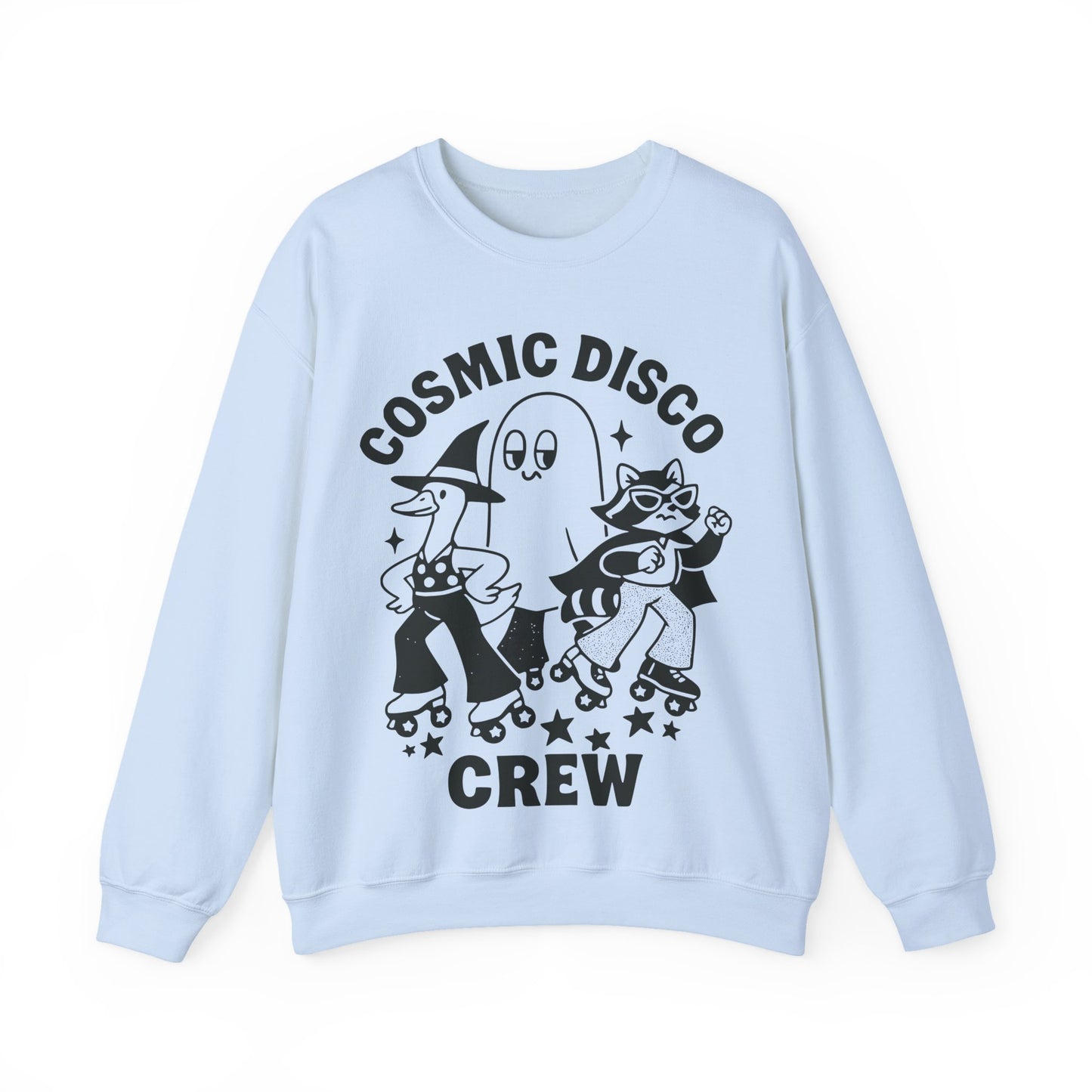 Cosmic Disco Vintage Style  Crew Sweatshirt