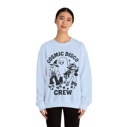 Cosmic Disco Vintage Style  Crew Sweatshirt