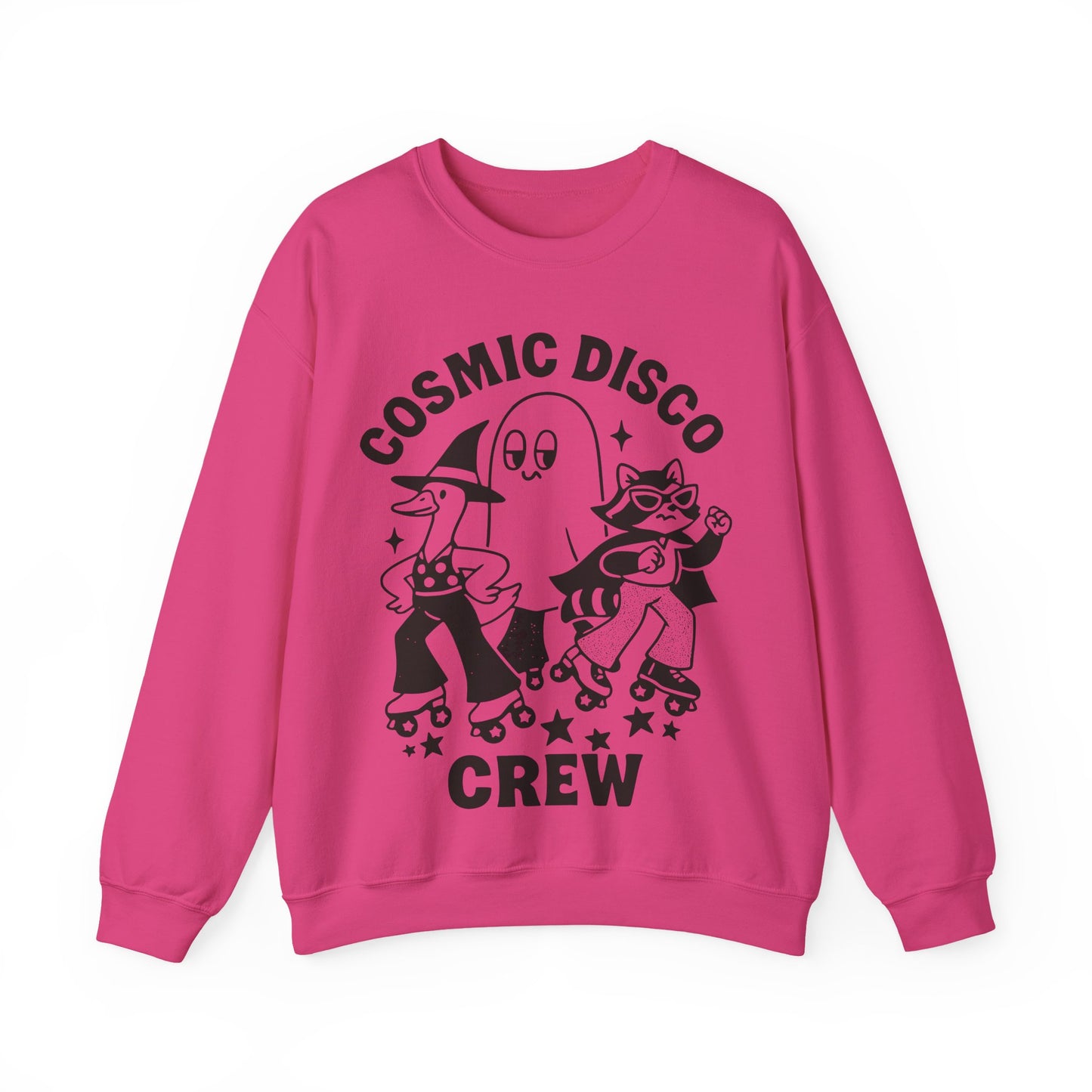 Cosmic Disco Vintage Style  Crew Sweatshirt