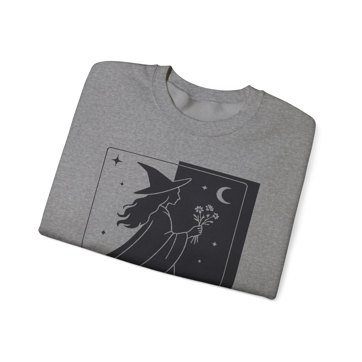 Witchy Vibes Halloween Cozy Fall Apparel Unisex Sweatshirt