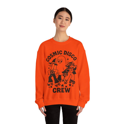 Cosmic Disco Vintage Style  Crew Sweatshirt