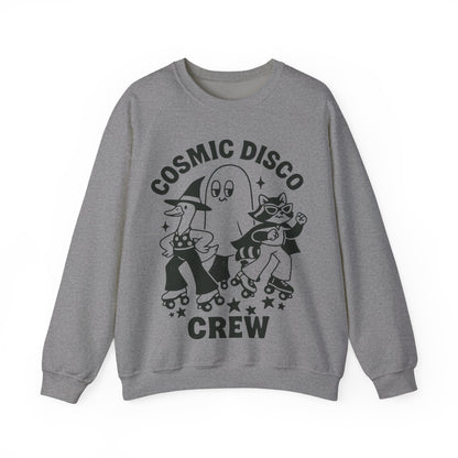 Cosmic Disco Vintage Style  Crew Sweatshirt