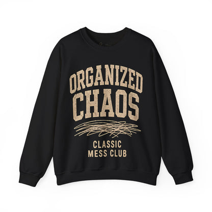 Chaos Culture Comfy Varsity Unisex Crewneck Sweatshirt