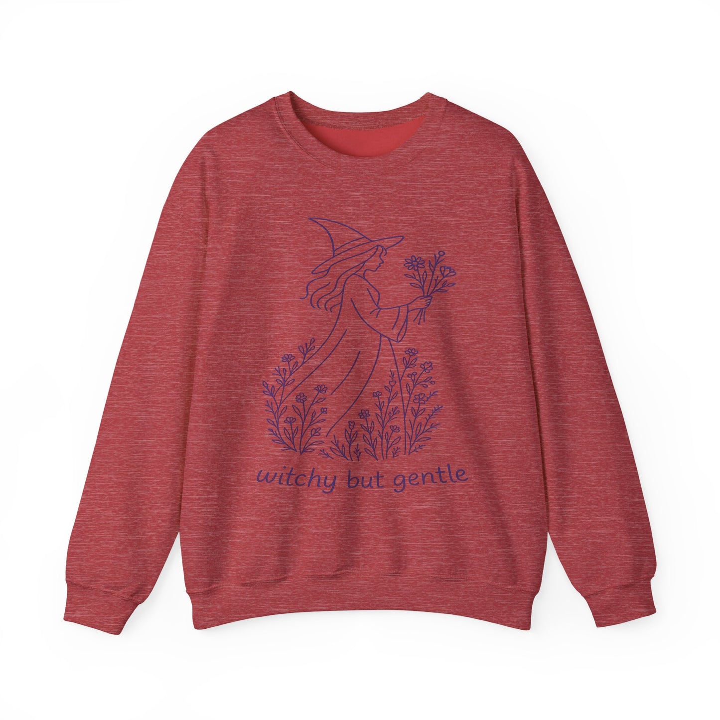 Witchy But Gentle Cozy Sweatshirt Gift for Witch Lovers