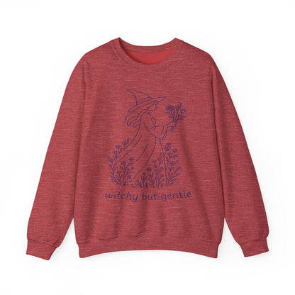 Witchy But Gentle Cozy Sweatshirt Gift for Witch Lovers