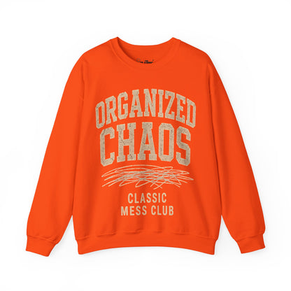 Chaos Culture Comfy Varsity Unisex Crewneck Sweatshirt