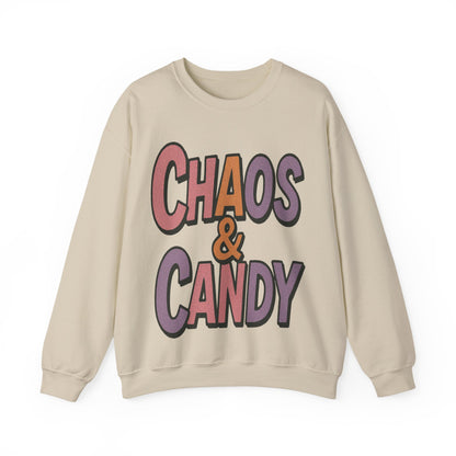 Chaos & Candy Fun Unisex Crewneck Sweatshirt