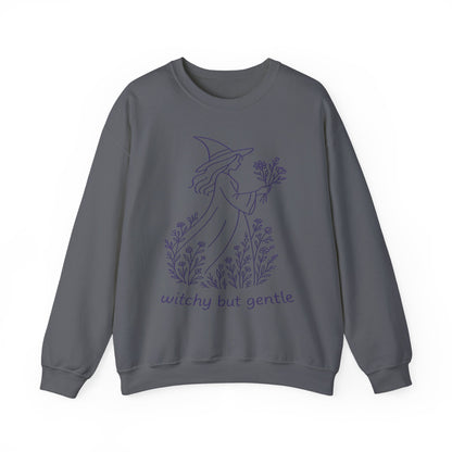 Witchy But Gentle Cozy Sweatshirt Gift for Witch Lovers