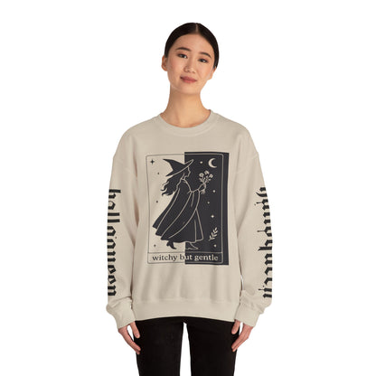 Witchy Vibes Halloween Cozy Fall Apparel Unisex Sweatshirt