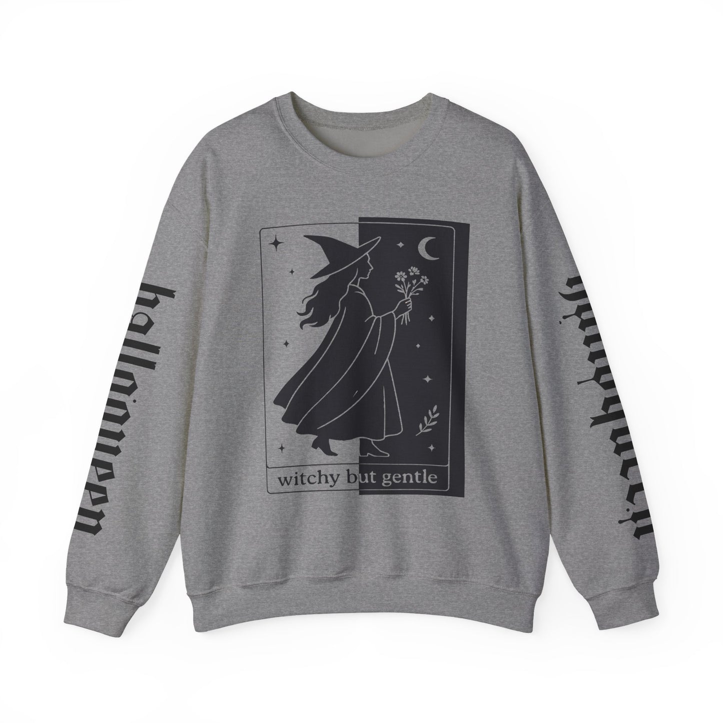 Witchy Vibes Halloween Cozy Fall Apparel Unisex Sweatshirt
