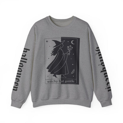 Witchy Vibes Halloween Cozy Fall Apparel Unisex Sweatshirt