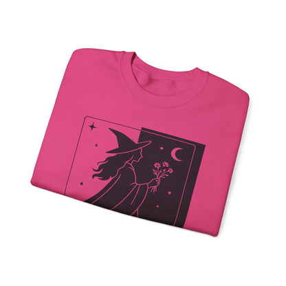Witchy Vibes Halloween Cozy Fall Apparel Unisex Sweatshirt