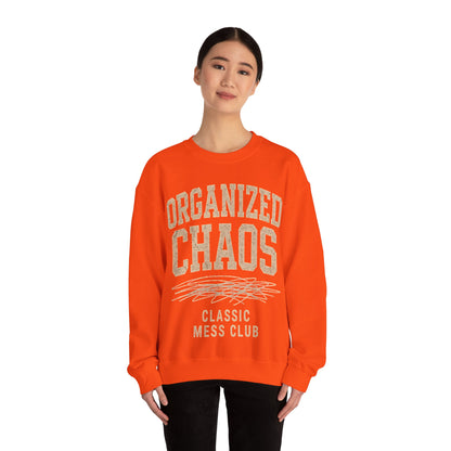 Chaos Culture Comfy Varsity Unisex Crewneck Sweatshirt