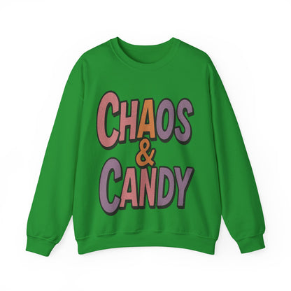 Chaos & Candy Fun Unisex Crewneck Sweatshirt