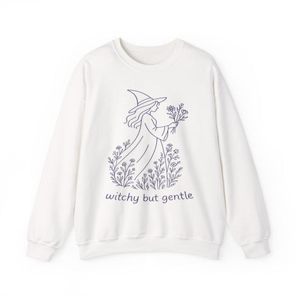 Witchy But Gentle Cozy Sweatshirt Gift for Witch Lovers