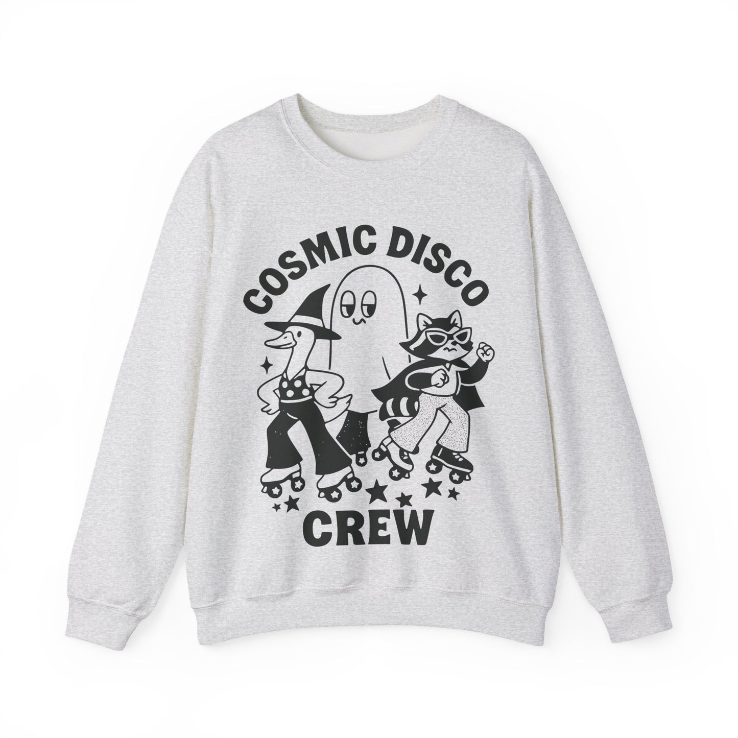 Cosmic Disco Vintage Style  Crew Sweatshirt