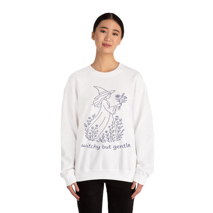 Witchy But Gentle Cozy Sweatshirt Gift for Witch Lovers
