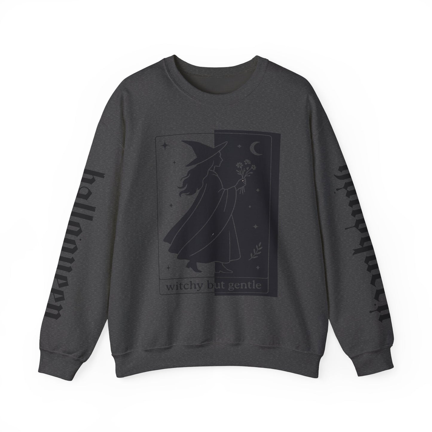 Witchy Vibes Halloween Cozy Fall Apparel Unisex Sweatshirt