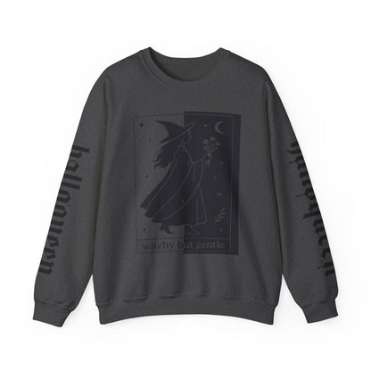 Witchy Vibes Halloween Cozy Fall Apparel Unisex Sweatshirt