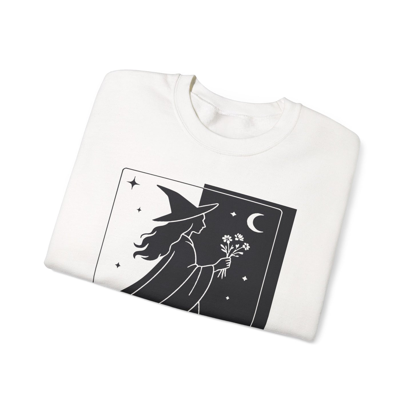 Witchy Vibes Halloween Cozy Fall Apparel Unisex Sweatshirt