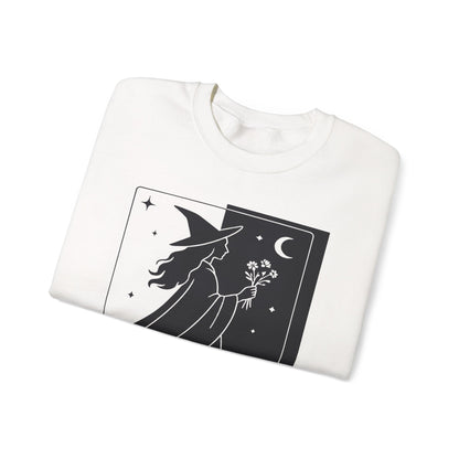 Witchy Vibes Halloween Cozy Fall Apparel Unisex Sweatshirt