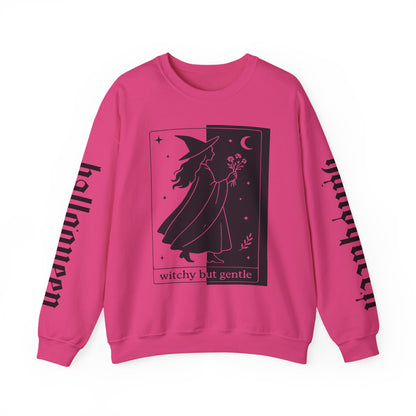 Witchy Vibes Halloween Cozy Fall Apparel Unisex Sweatshirt