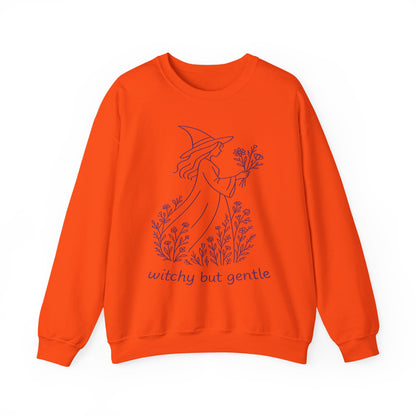 Witchy But Gentle Cozy Sweatshirt Gift for Witch Lovers