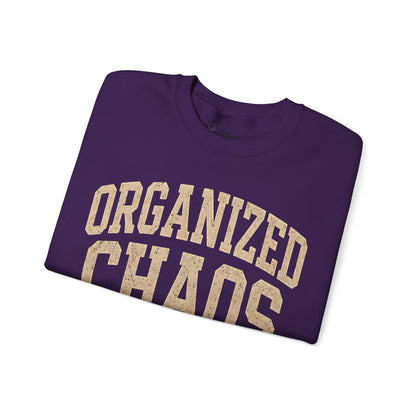 Chaos Culture Comfy Varsity Unisex Crewneck Sweatshirt
