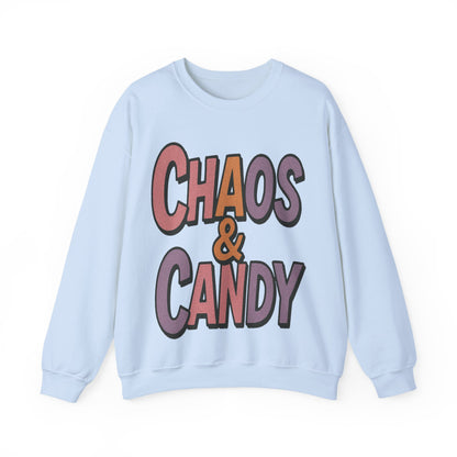 Chaos & Candy Fun Unisex Crewneck Sweatshirt
