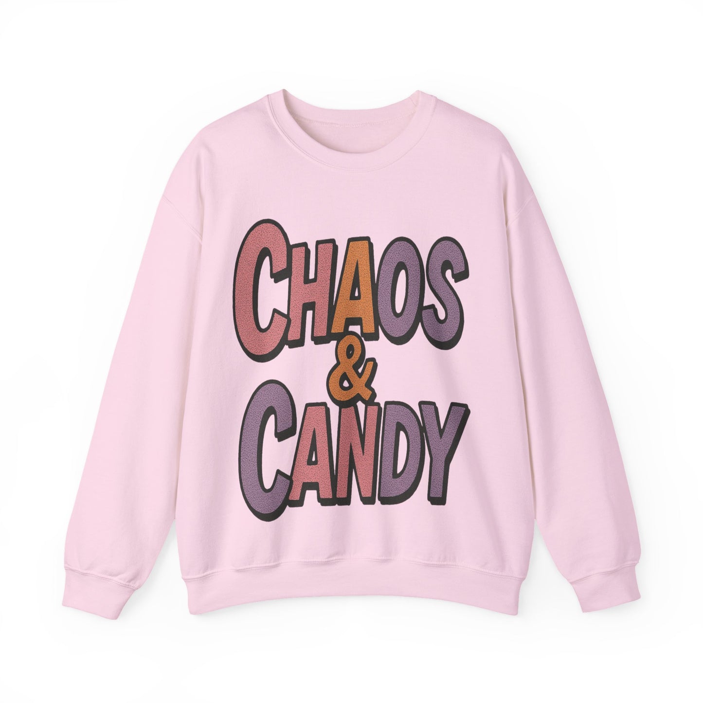 Chaos & Candy Fun Unisex Crewneck Sweatshirt