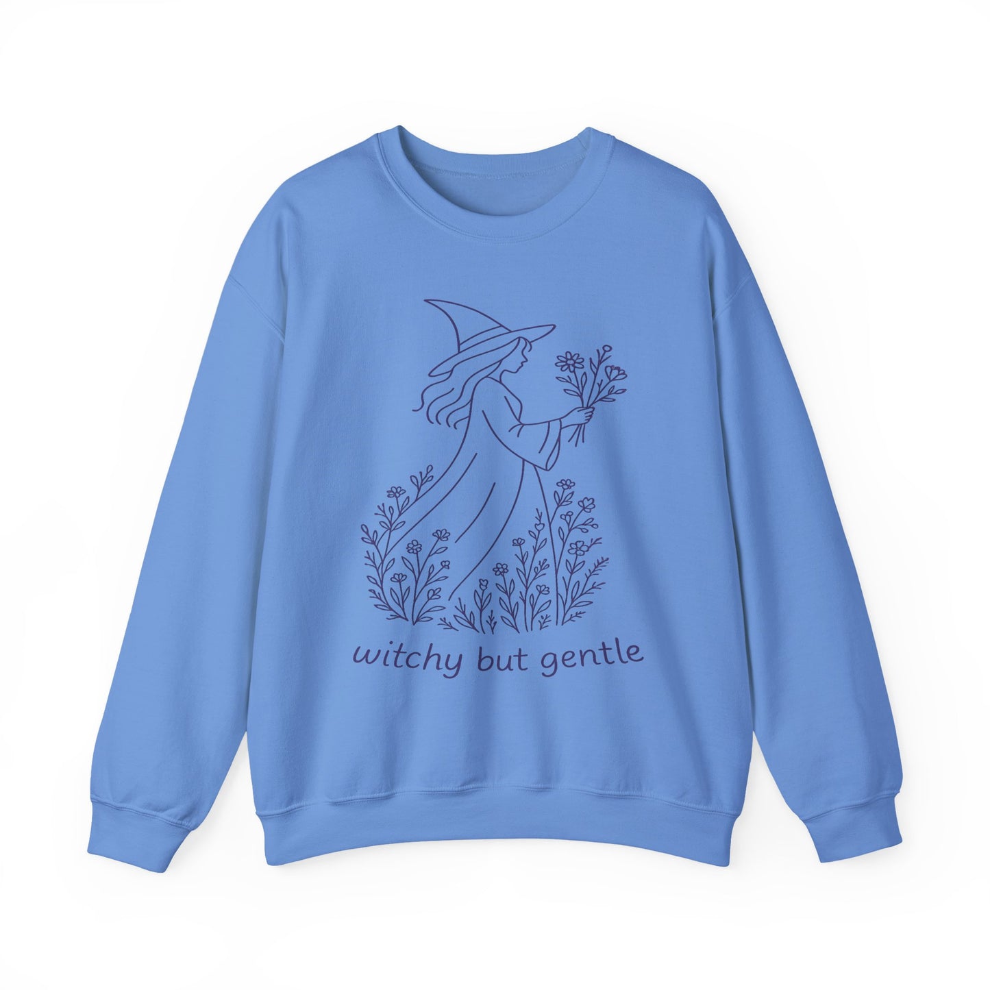 Witchy But Gentle Cozy Sweatshirt Gift for Witch Lovers