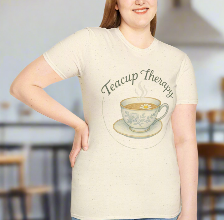 Teacup Therapy Relaxation T-shirt