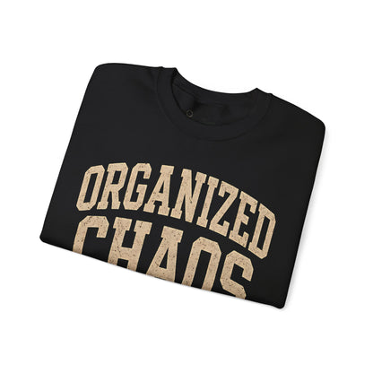 Chaos Culture Comfy Varsity Unisex Crewneck Sweatshirt