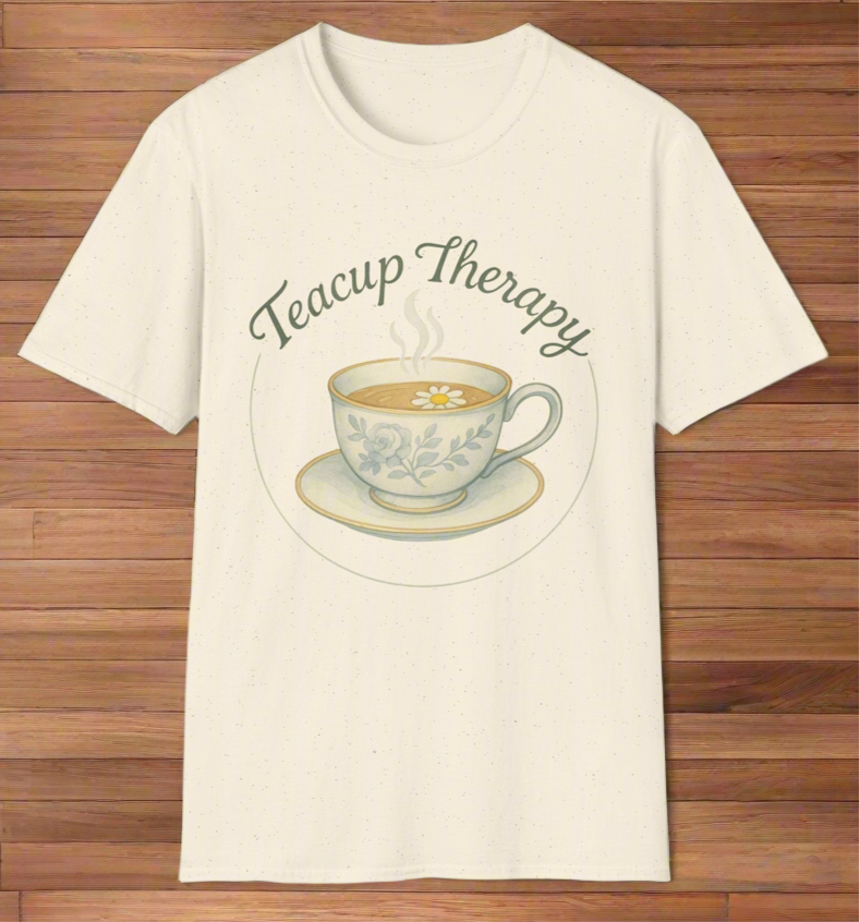 Teacup Therapy Relaxation T-shirt