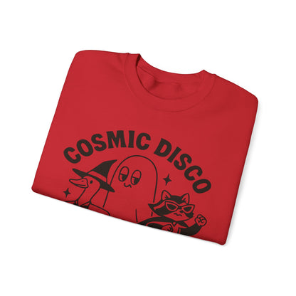 Cosmic Disco Vintage Style  Crew Sweatshirt