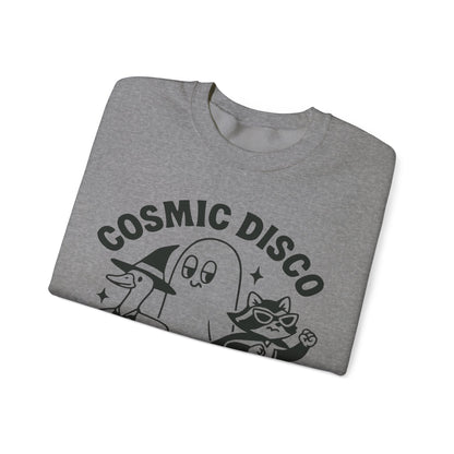 Cosmic Disco Vintage Style  Crew Sweatshirt