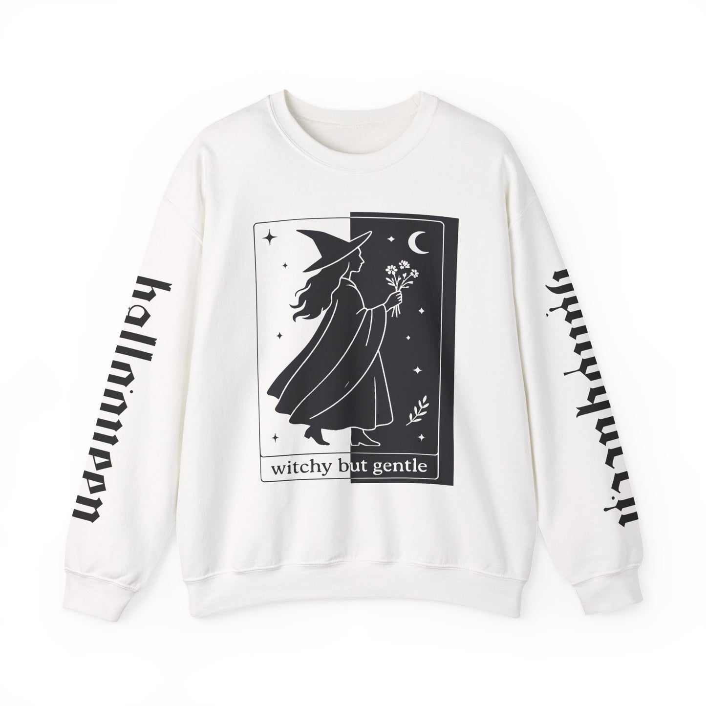 Witchy Vibes Halloween Cozy Fall Apparel Unisex Sweatshirt