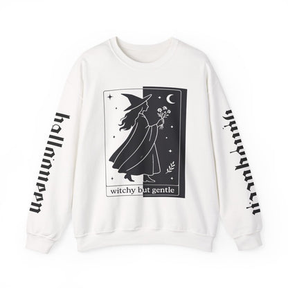 Witchy Vibes Halloween Cozy Fall Apparel Unisex Sweatshirt