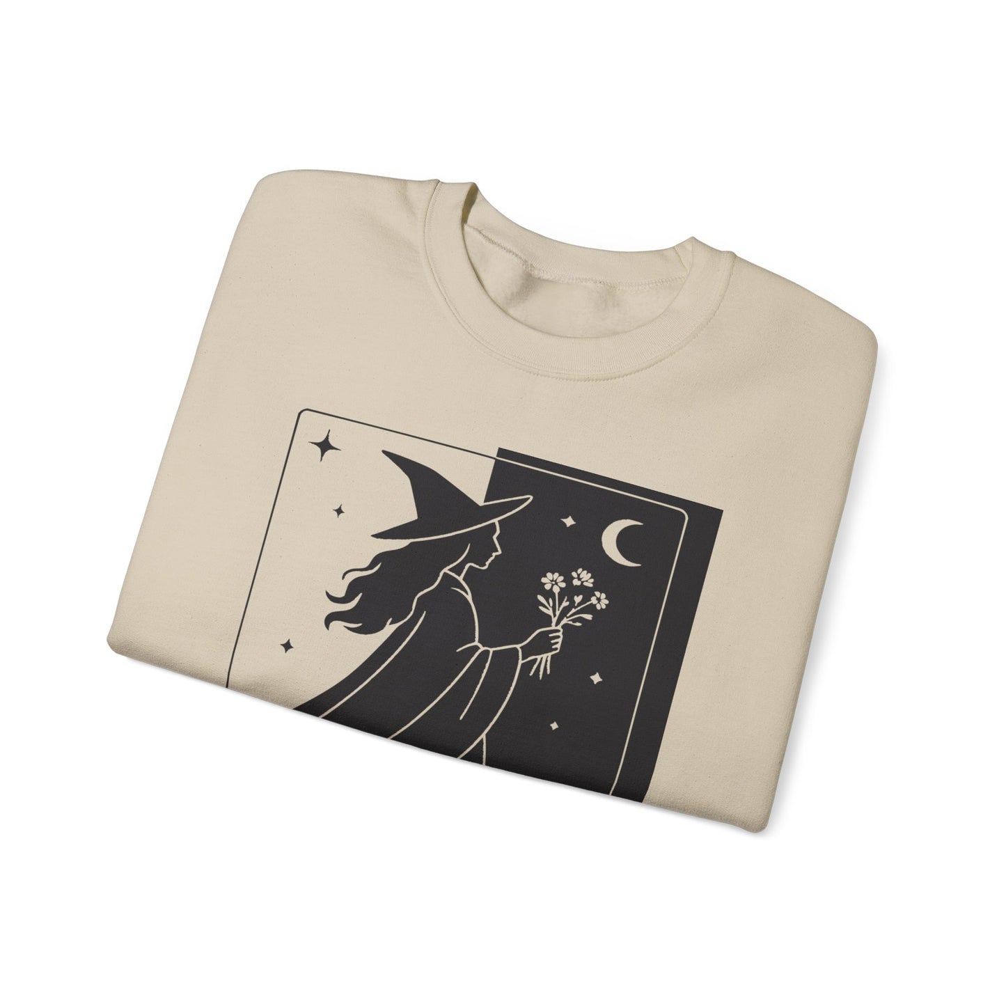 Witchy Vibes Halloween Cozy Fall Apparel Unisex Sweatshirt