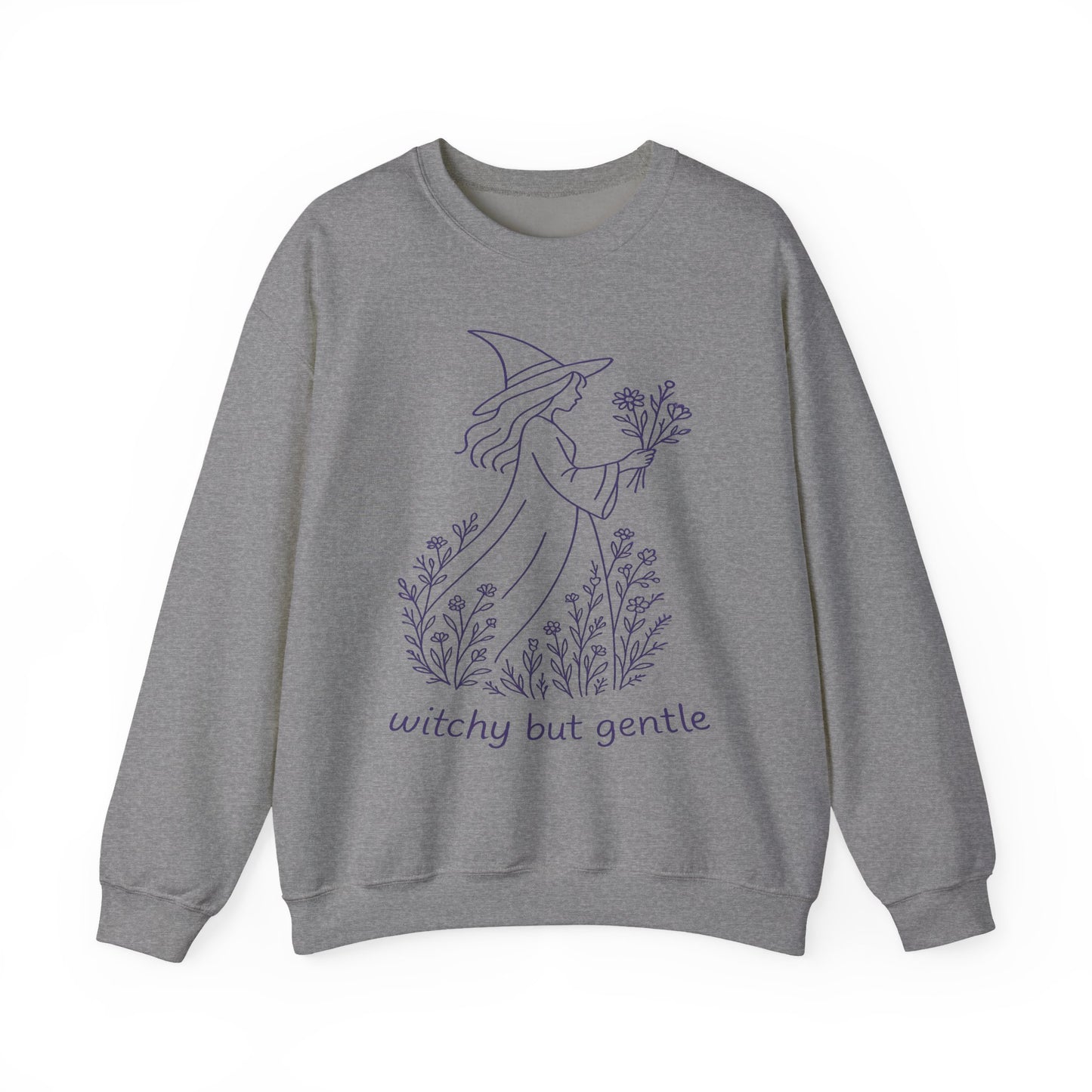 Witchy But Gentle Cozy Sweatshirt Gift for Witch Lovers