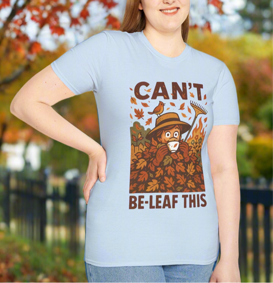 Fall-Themed Yardwork HumorUnisex T-shirt