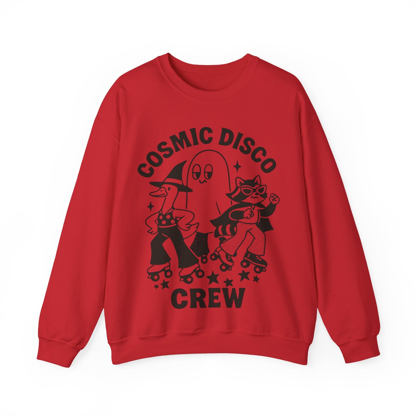 Cosmic Disco Vintage Style  Crew Sweatshirt