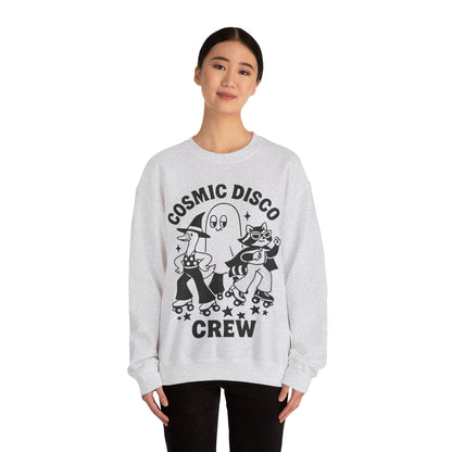 Cosmic Disco Vintage Style  Crew Sweatshirt